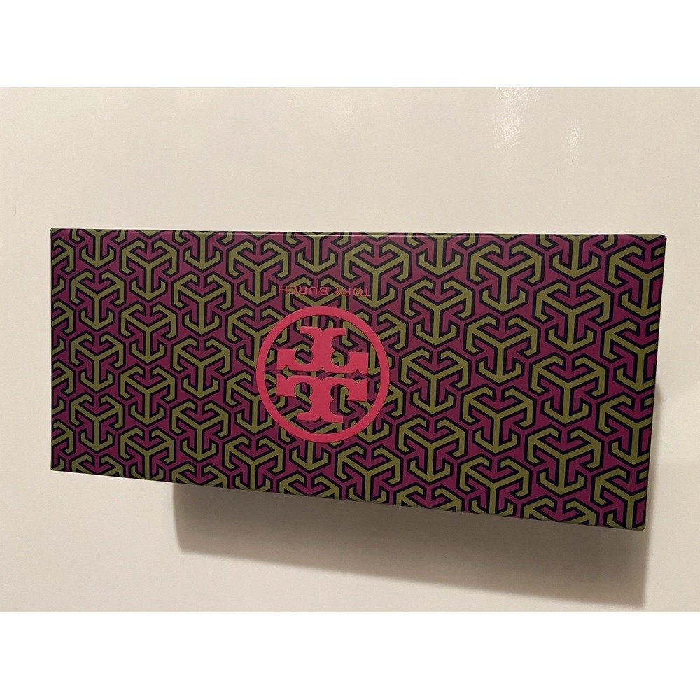 Tory Burch Empty Shoe Box Size 8 Wedge Thin Flip Flop PVC 50008673 Purple Pink